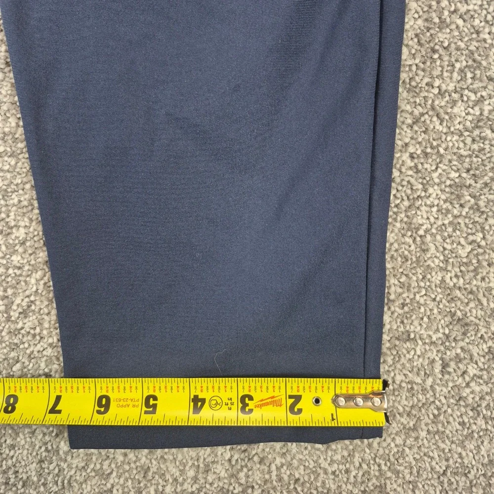 Lululemon ABC Slim-Fit Trouser Pant Men 36 Navy Blue Warpstreme Stretch